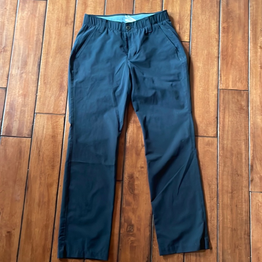Under Armour Black Golf Dress Pants 30/30